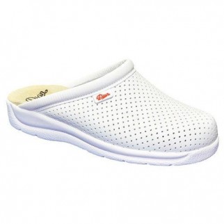 Chinelo Branco Perfurado Em...