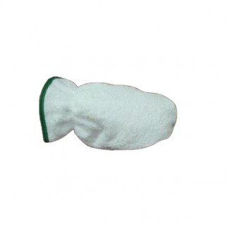 Luva de banho em tecido...