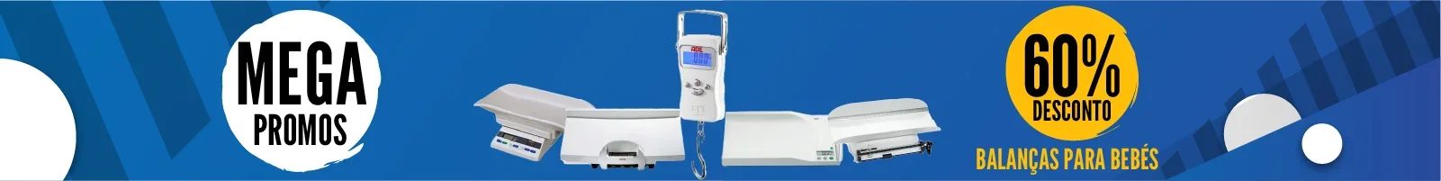 Mega promos 60% desconto balanças para bebés