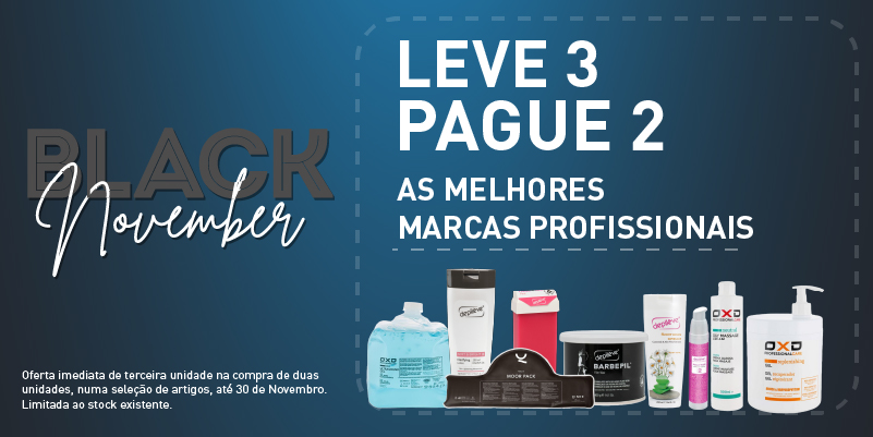 Black November - Promoção Leve 3 Pague 2