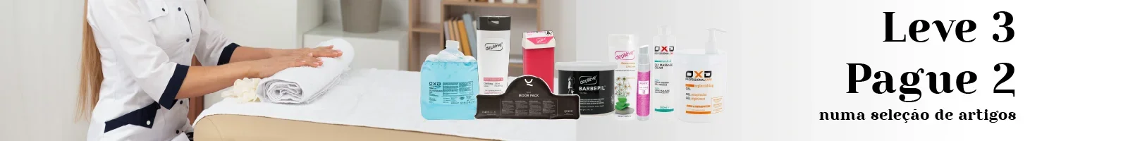 Mega promos Leve 3 Pague 2 numa selecção de artigos