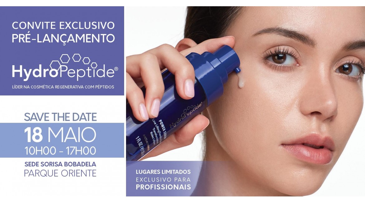 Pré-Lançamento HydroPeptide® e a Estética Epigenética: o futuro dos cuidados de pele profissionais