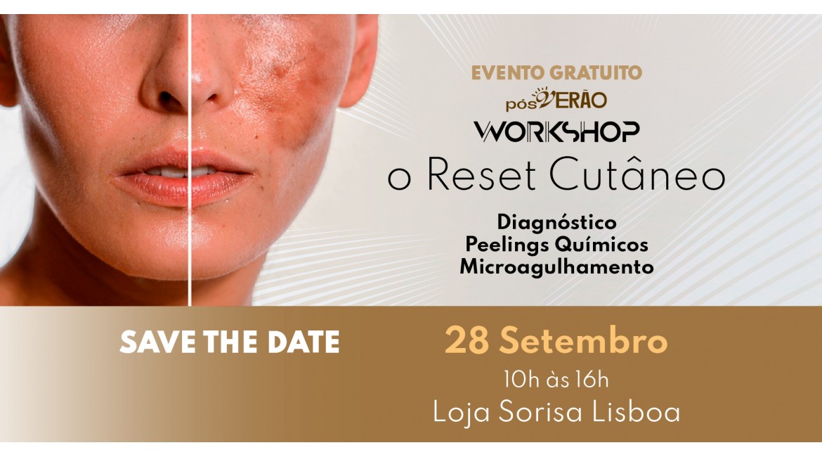Workshop | O reset cutâneo pós-verão