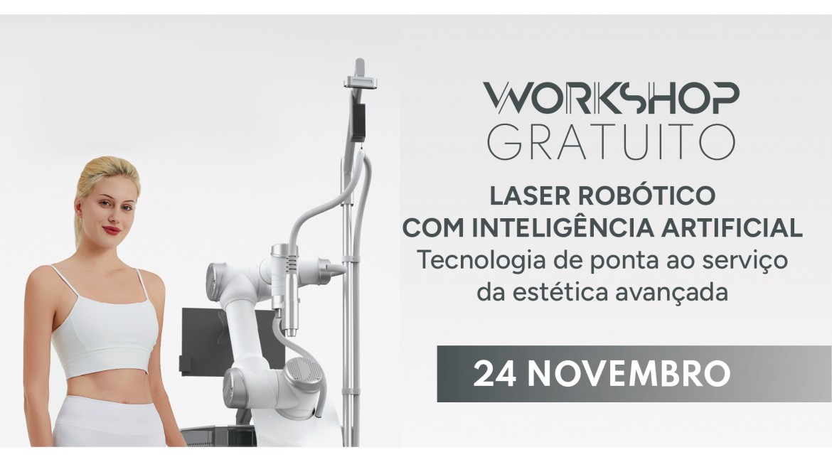 Workshop gratuito: o revolucionário laser robótico com inteligência artificial 