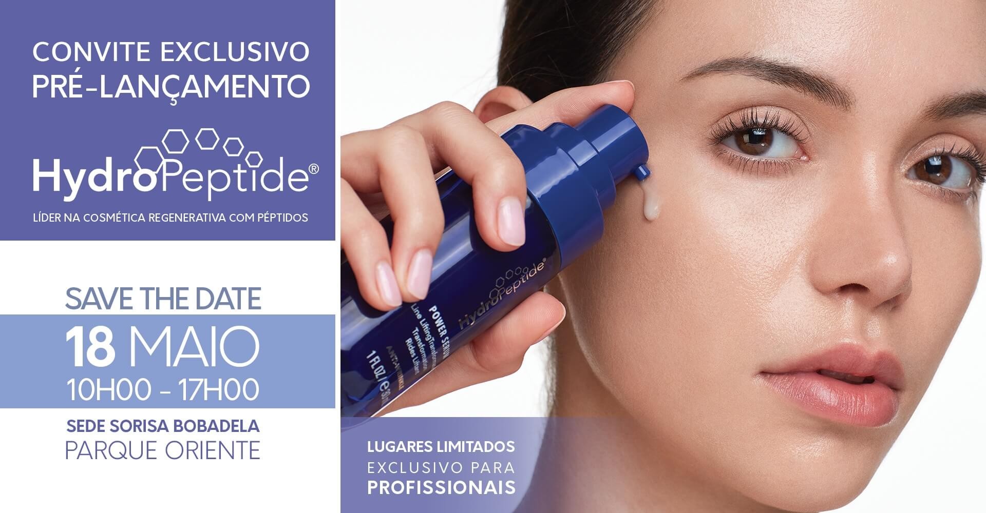 Pré-Lançamento HydroPeptide® e a Estética Epigenética: o futuro dos cuidados de pele profissionais